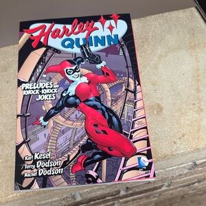 DC Comics Harley Quinn in Red and Black